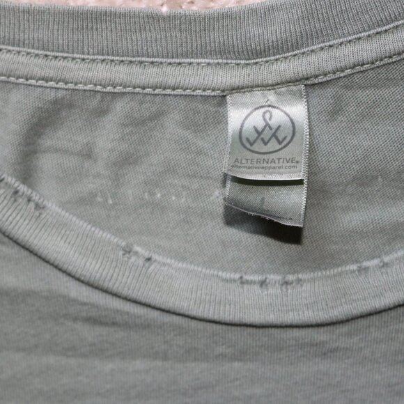 Alternative Apparel Olive Short Sleeve Tee - Picture 5 of 5